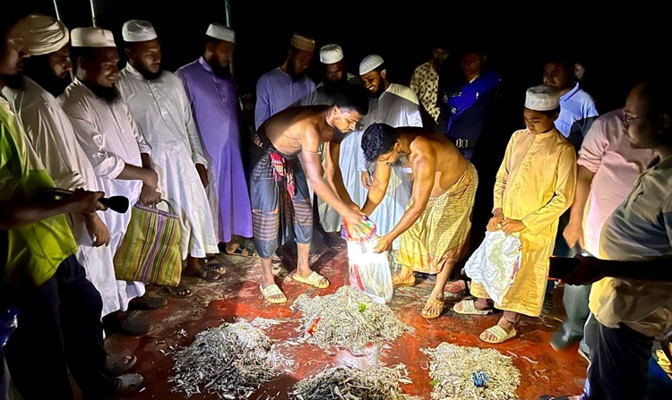 রাজাপুরে ইলিশ পোনা রক্ষায় অভিযান, অর্থদণ্ড