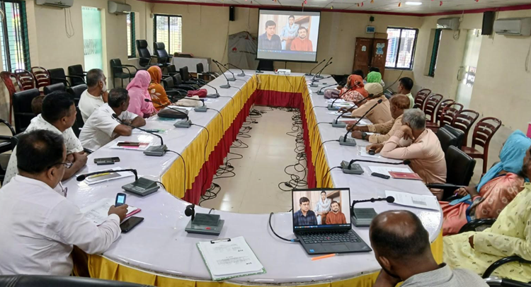 মাগুরার শ্রীপুরে ইউনিয়ন পরিষদ সদস্যগণের অংশগ্রহন 