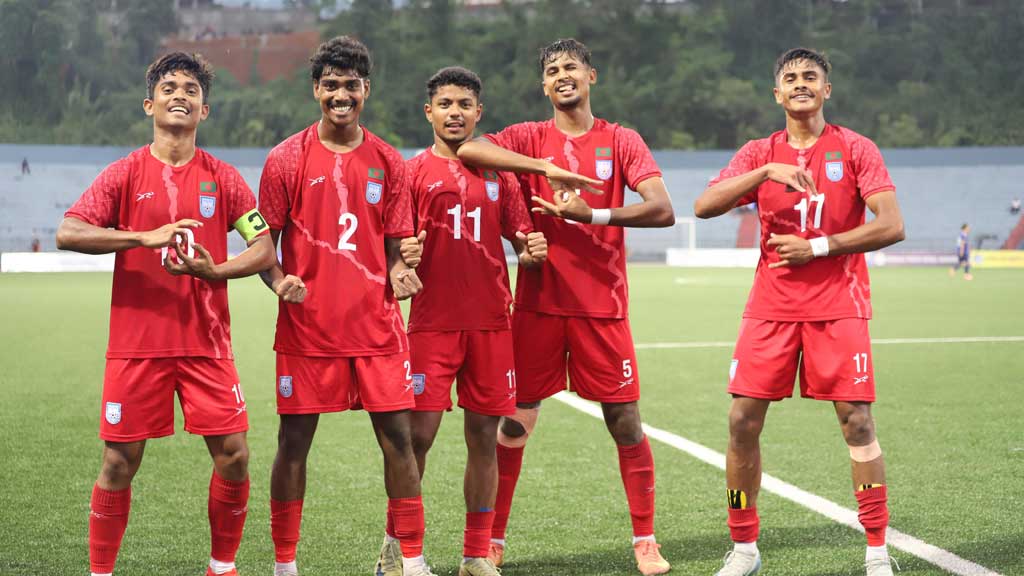 নেপালকে হারিয়ে ফাইনালে বাংলাদেশের যুবারা