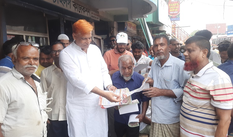 বানেশ্বরে রাষ্ট্রকাঠামো মেরামতের ৩১ দফার লিফটের বিতরণ করেন আবু বকর সিদ্দিক 