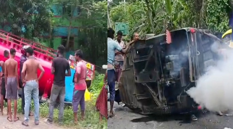 ডুমুরিয়ায় মাহিন্দ্রা-লরি সংঘর্ষে নিহত ৩
