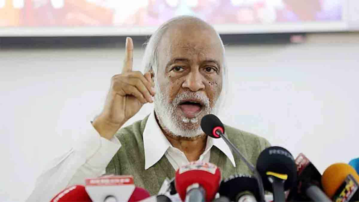 গণতন্ত্র ফিরিয়ে আনার একমাত্র উপায় দ্রুত জাতীয় নির্বাচন: মঈন খান