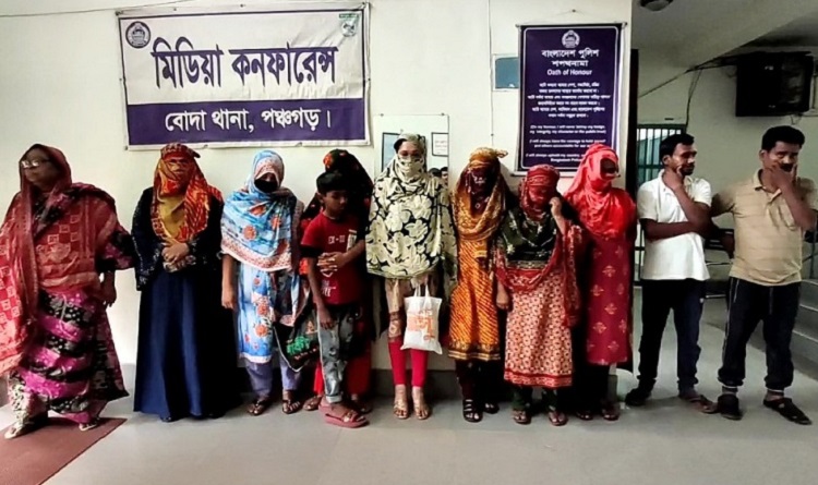 পঞ্চগড় সীমান্ত দিয়ে বিএসএফ ১১ জনকে পুশ ইন করেছে 