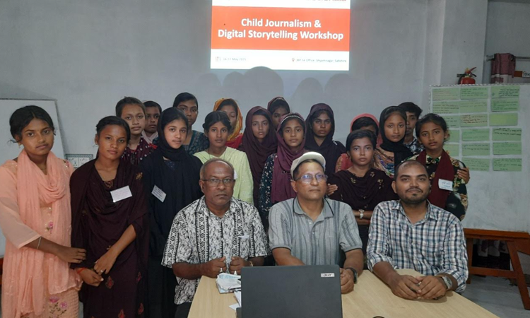 শ্যামনগরে দুইদিন ব্যাপী শিশু সাংবাদিকতা বিষয়ক প্রশিক্ষণ 