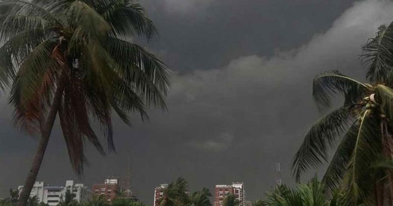 পাঁচ অঞ্চলে ঝড়ের আভাস