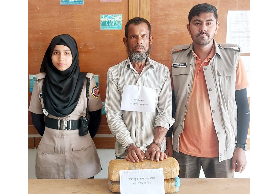 গোপালগঞ্জে গাঁজাসহ মাদক কারবারি গ্রেপ্তার