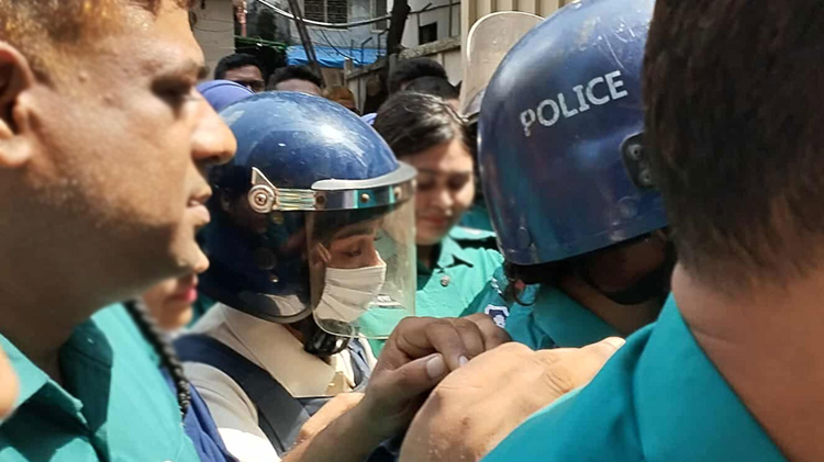 কারাগারেই থাকছেন নায়িকা নুসরাত ফারিয়া