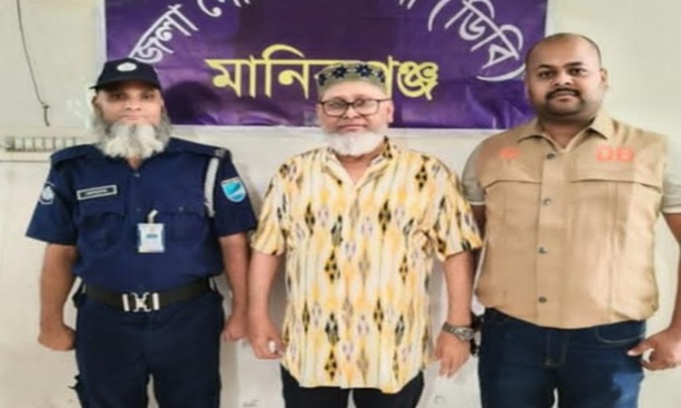 মানিকগঞ্জ জেলা আ‘লীগের সহ-সভাপতি গ্রেফতার