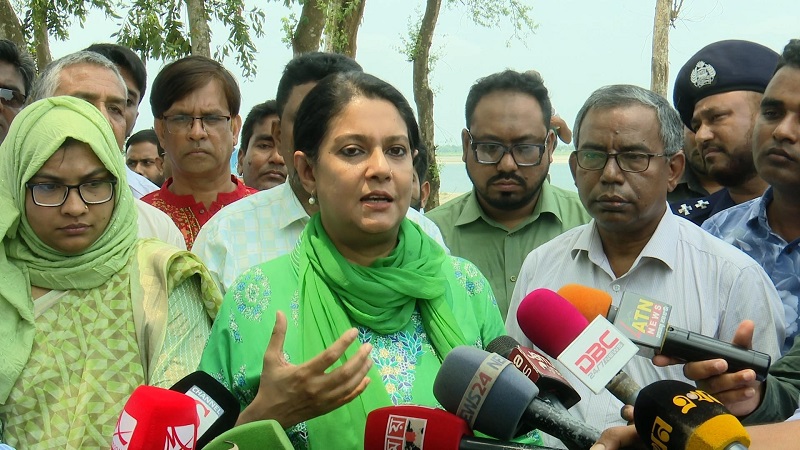 বালু ও মাটি দস্যুতা চরম পর্যায়ে পৌঁছে গেছে: রিজওয়ানা