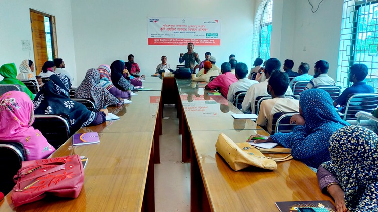 ইসলামপুরে কৃষি প্রযুক্তির ব্যবহার বিষয়ক প্রশিক্ষণ  