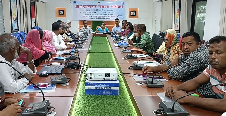কালীগঞ্জে গ্রাম আদালত বিষয়ক ২ দিনব্যাপী প্রশিক্ষণ শুরু