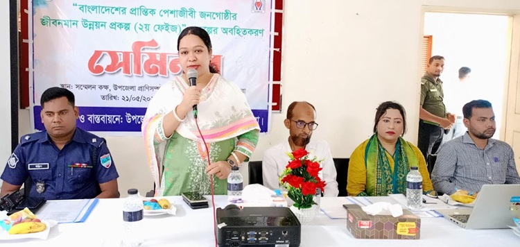 মাগুরার শ্রীপুরে প্রান্তিক জনগোষ্ঠীর জীবনমান উন্নয়ন বিষয়ক সেমিনার 