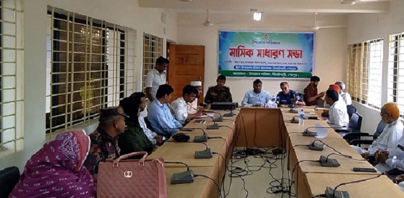ঝিনাইগাতীতে আইন শৃঙ্খলা কমিটির সভায় শোক প্রকাশ