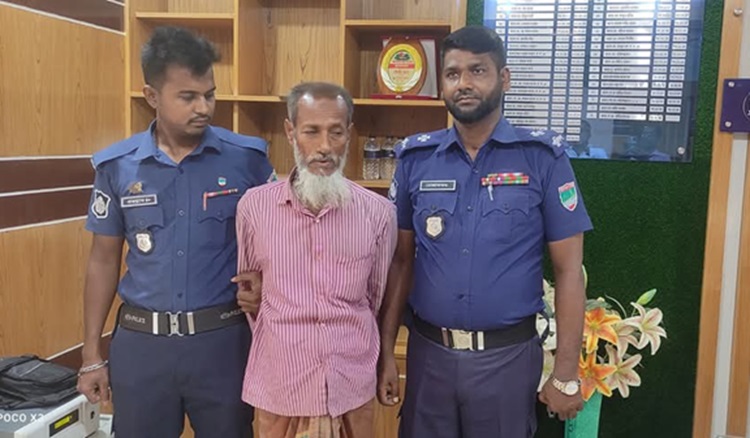 ১০ টাকার লোভ দেখিয়ে ৭ বছরের শিশুকে ধর্ষণ, বৃদ্ধ আটক