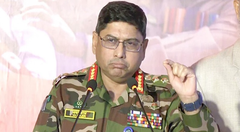 ‘মব ভায়োলেন্স, করিডর ও বন্দর’ নিয়ে কড়া বার্তা সেনাপ্রধানের