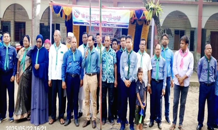 পাইকগাছায় ৬ষ্ঠ উপজেলা কাব ক্যাম্পুরী'র উদ্বোধনী 