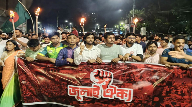 উপদেষ্টা পরিষদ পুনর্গঠনের দাবি জুলাই ঐক্যের