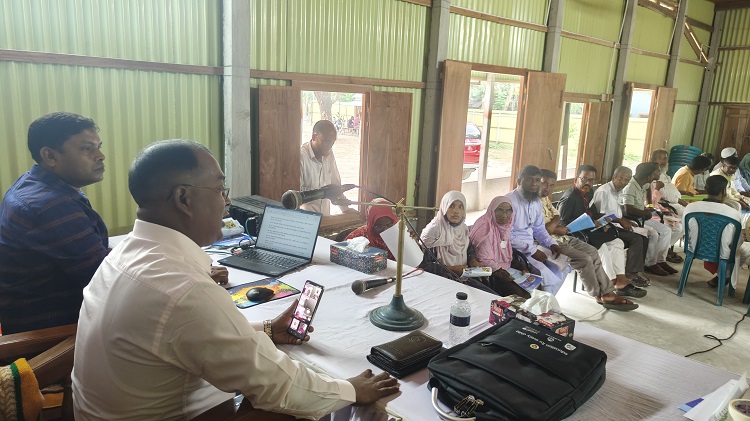 চৌহালীতে গ্রাম আদালত বিষয়ক প্রশিক্ষণ কর্মশালা অনুষ্ঠিত