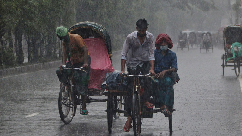 দেশের আট বিভাগে ভারী বৃষ্টির পূর্বাভাস