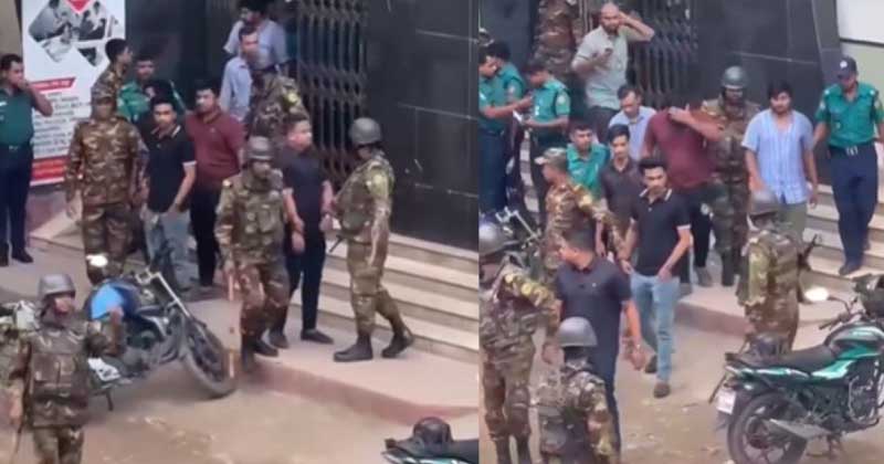 রাজধানীতে চাঁদাবাজি, ছাত্রদলের ৬ নেতাকর্মী আটক