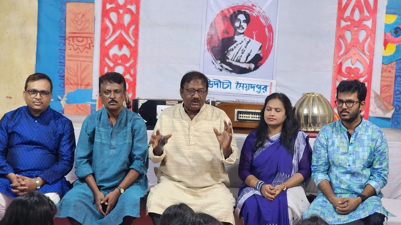 সৈয়দপুরে নজরুল জন্ম-জয়ন্তী উদযাপন করল উদীচী