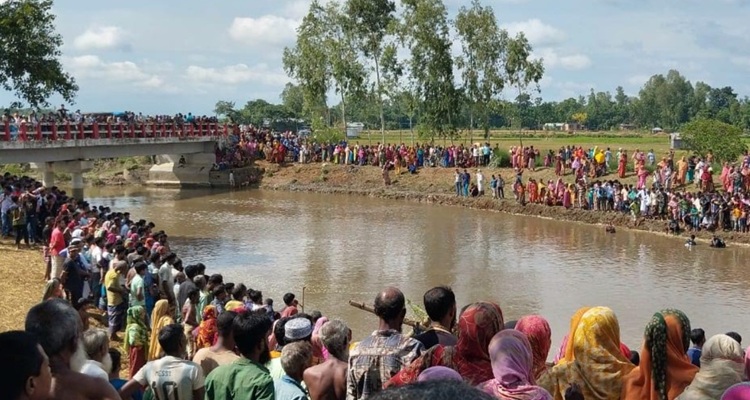 সাদুল্লাপুরে নদীতে গোসল করতে গিয়ে নিখোঁজ মাদ্রাসার ছাত্রের মরদেহ উদ্ধার
