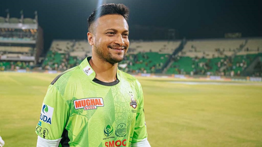 লাহোর কালান্দার্সকে ধন্যবাদ দিলেন সাকিব