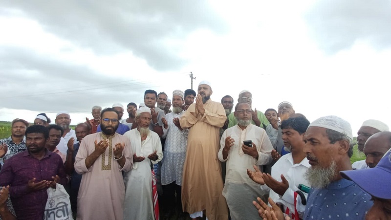 রায়পুরের মেঘনার চরে জমি ফিরে পেলেন শতাধিক ভূমি মালিক