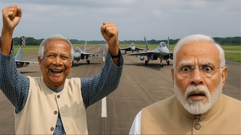 লালমনিরহাটের বিমানঘাঁটি নিয়ে ঘুম হারাম মোদীর