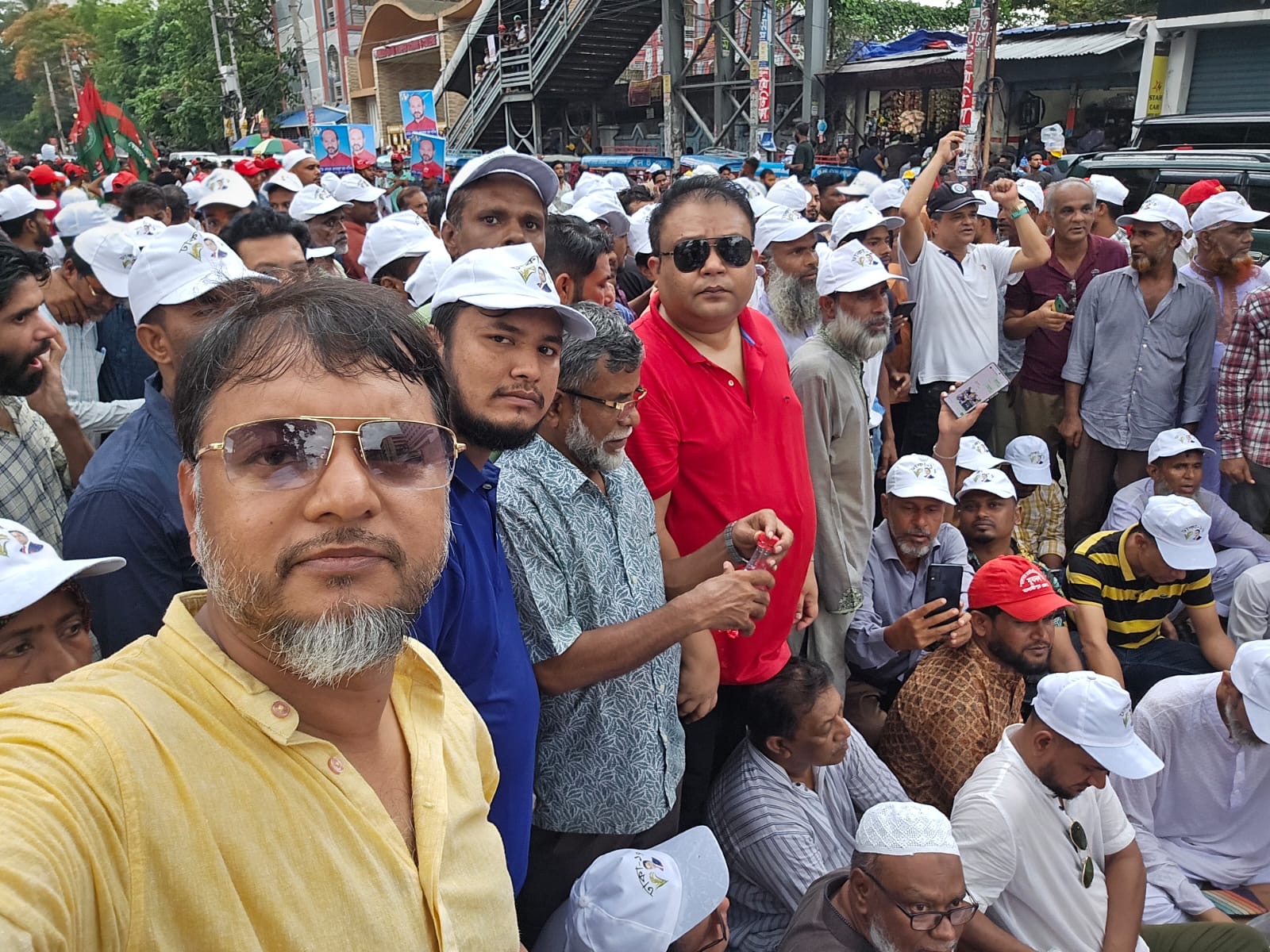 তারুণ্যের সমাবেশে গুলশান থানা বিএনপির   শোডাউন
