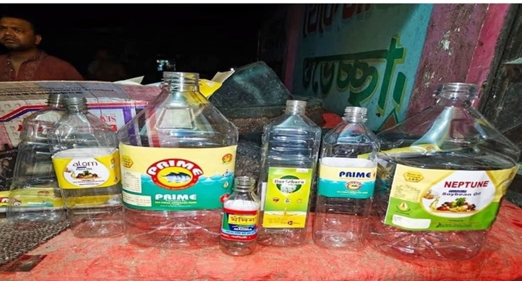 নকল সয়াবিন তেল কারখানা মালিককে ২ লাখ টাকা জরিমানা