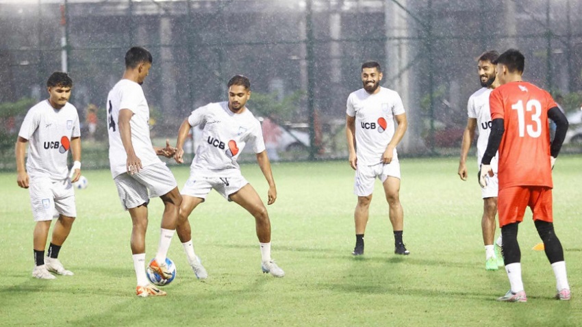 বাংলাদেশ দলের অনুশীলনে ফাহমিদুল