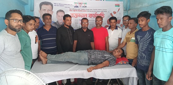 জিয়াউর রহমানের শাহাদাতবার্ষিকীতে রূপসায় রক্তদান কর্মসূচি 