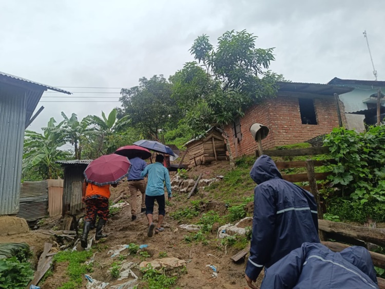 পাহাড়ি ঢলে প্লাবিত রাজস্থলীর নিম্নাঞ্চল, দুর্ভোগ চরমে