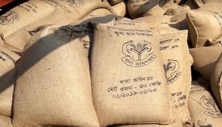 চৌহালীতে ভিডাব্লিউবির ২১০ বস্তা চাল জব্দ, আটক ১ 