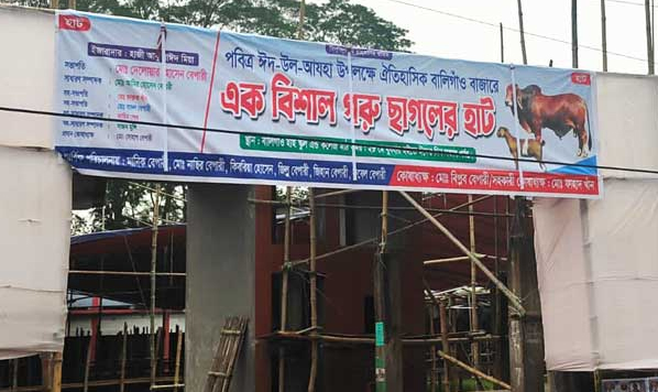 বাঁলিগাও বাজার পশুহাটের ইজারা নিয়ে তথ্য বিভ্রাট