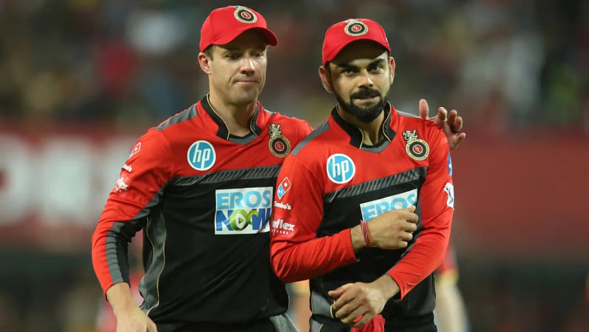 ফাইনালের আগে কোহলিকে ভিলিয়ার্সের বার্তা