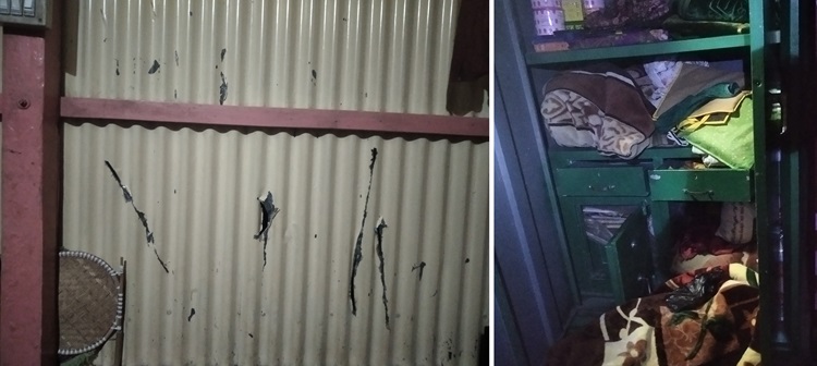 বাড়ীঘর ভাংচুর ও লুটপাট, পাল্টাপাল্টি অভিযোগ দায়ের
