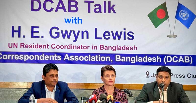 নির্বাচনের সিদ্ধান্ত রাজনৈ‌তিক, জা‌তিসংঘের ভূ‌মিকার সুযোগ নেই : গোয়েন লুইস