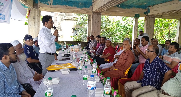 আখাউড়া পৌরসভায় গণশুনানী ও নাগরিক মতামত