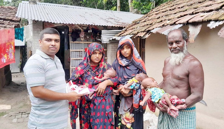 মণিরামপুরে সেই নবজাতকদের চিকিৎসার দায়িত্ব নিলেন ডাক্তার তন্ময়