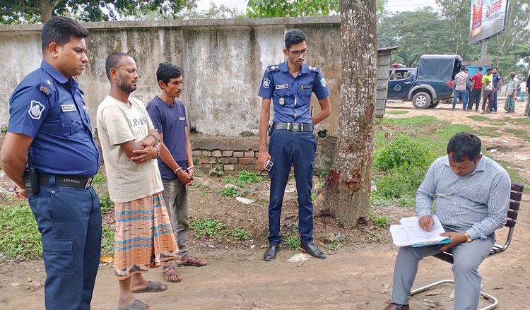 ফুলবাড়ীতে দুই মাদকসেবীর সাজা
