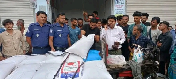 শ্যামনগরে আবারও ২২ বস্তা চাল জব্দ   