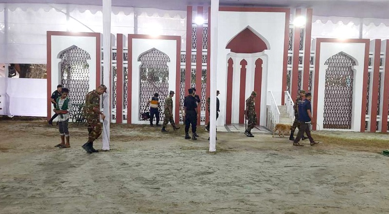 প্রস্তুত জাতীয় ঈদগাহ, একসাথে নামাজ পড়বেন ৩৫ হাজার মুসল্লি