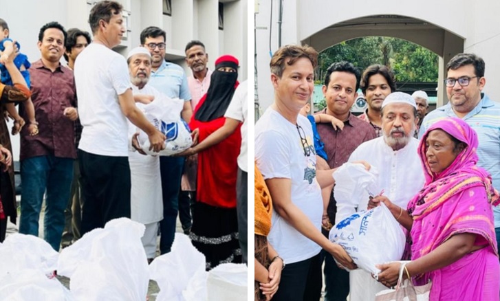 সুবিধাবঞ্চিতদের মাঝে কুআ'র ঈদ উপহার বিতরণ