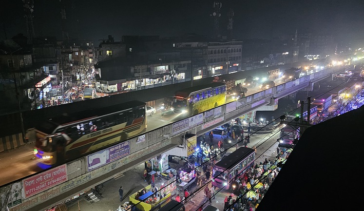 ঢাকা-ময়মনসিংহ মহাসড়কে ১৫ কিলোমিটার যানজট