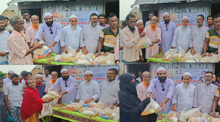 ব্যারিস্টার কায়সার কামালের পক্ষে ঈদ উপহার দিলেন শাহজাহান মিয়া