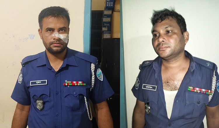 হাতিয়ায় হ্যান্ডকাপসহ আসামি ছিনতাই, দুই পুলিশ আহত