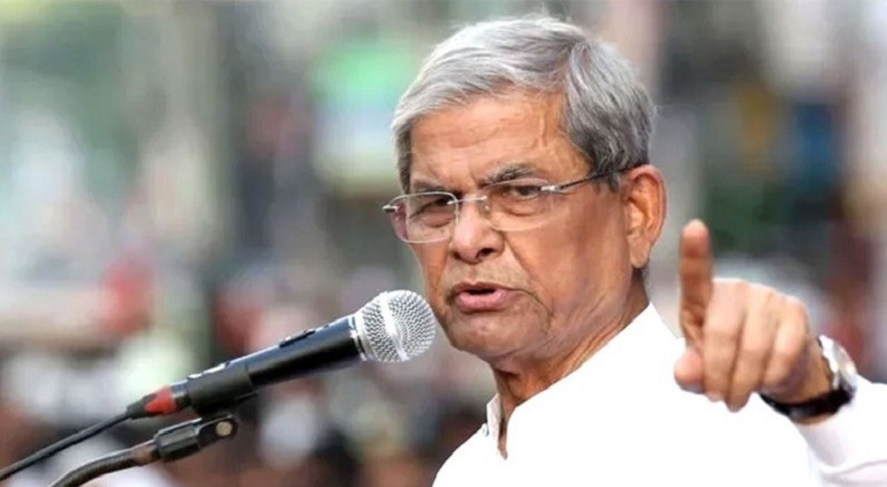 আমরা গণতান্ত্রিক অধিকার ও নির্বাচন চাই: মির্জা ফখরুল