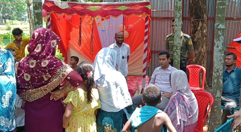 দুর্গাপুরে ইউএনও'র হস্তক্ষেপে বন্ধ হলো ২টি বাল্যবিবাহ